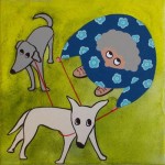 2 honden uitlaten 2 honden uitlaten