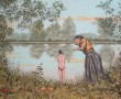Water en kou Kunstwerk Water en kou