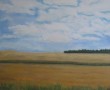 landschap in Frankrijk Kunstwerk landschap in Frankrijk