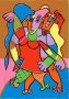 Beentjes van de vloer Kunstwerk Beentjes van de vloer