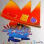 25 jaar koningin der nederlanden Kunstwerk 25 jaar koningin der nederlanden