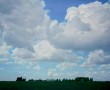 (68) weiland en wolken  Kunstwerk (68) weiland en wolken