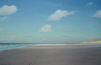 (14) strand van Zeeland met paaltjes  (14) strand van Zeeland met paaltjes