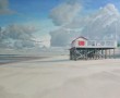 (94) strandhuisje  Kunstwerk (94) strandhuisje