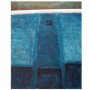 verhaal parallel blauw II Kunstwerk verhaal parallel blauw II
