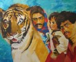 tijger 3 Kunstwerk tijger 3