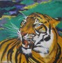 tijger Kunstwerk tijger