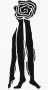 ballet voor 3 benen ballet rose Kunstwerk ballet voor 3 benen ballet rose
