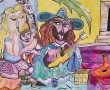 eerste verjaardagII Kunstwerk eerste verjaardagII