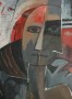 Portret (zij) Kunstwerk Portret (zij)