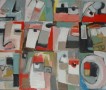 gezichten Kunstwerk gezichten