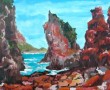Knysna Lagune 1 Kunstwerk Knysna Lagune 1