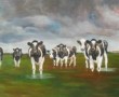koeien in de Hoeksche Waard Kunstwerk koeien in de Hoeksche Waard