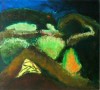 landschap 14 Kunstwerk landschap 14