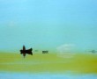 blue lagoon Kunstwerk blue lagoon