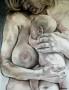 Moeder met kind Kunstwerk Moeder met kind
