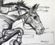 Paard 1 Kunstwerk Paard 1