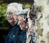 Toeschouwers 1 Kunstwerk Toeschouwers 1