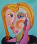 meisjes met rode haren Kunstwerk meisjes met rode haren