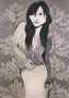 Chinese meisje Kunstwerk Chinese meisje