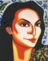 Turkse vrouw Kunstwerk Turkse vrouw