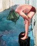 de schilder, de schaamte en de spiegel Kunstwerk de schilder, de schaamte en de spiegel