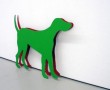 3d hond Kunstwerk 3d hond