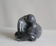 zittend figuur Kunstwerk zittend figuur
