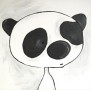 panda Kunstwerk panda