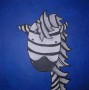 zebra Kunstwerk zebra