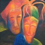 maskerade Kunstwerk maskerade