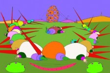 Steenbuikbouters in een cirkel Steenbuikbouters in een cirkel