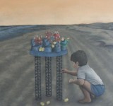 op het strand op het strand