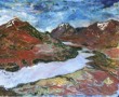 Loch Clair Kunstwerk Loch Clair