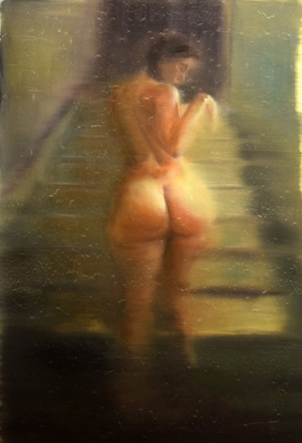 Nude on the stairs