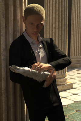 Mzungu and the rabbit Mzungu and the rabbit